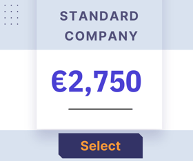 Standard Company Package Price €2750